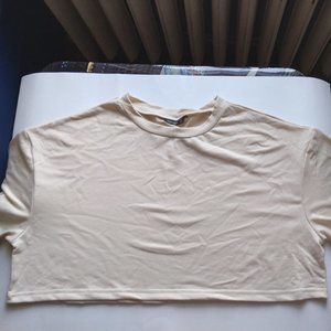 SHEIN 2 PC CROP TOP SHORT SET - 1X